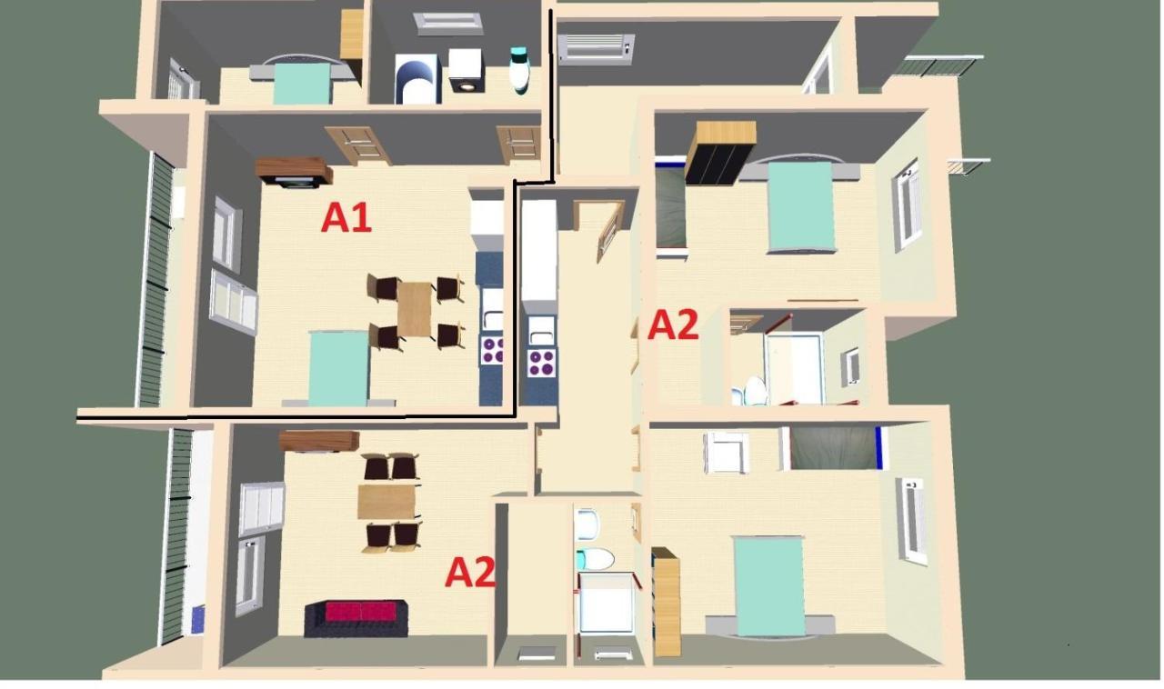 Apartmani Nada Mustapic Brela Buitenkant foto
